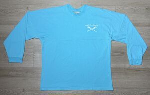 Vintage Bay Harbor Long Sleeve Light Blue T Shirt Mens Size XL West Trend USA